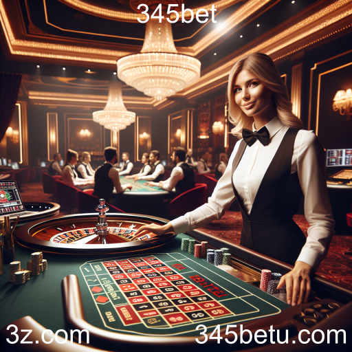 Experiência Imersiva no Live Casino do 345bet